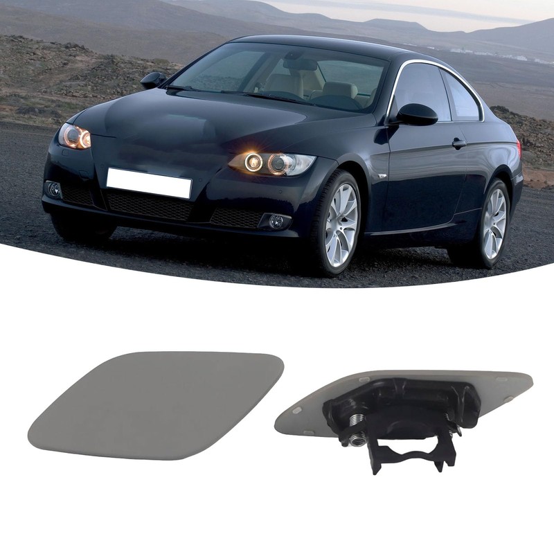 KIMISS Headlight Washer Cover, Front Right and Left Headlight Washer