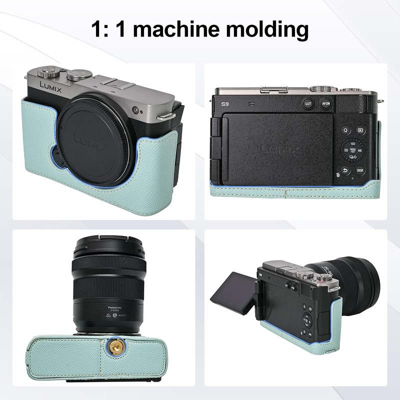 VOVMOEYA Protective Camera Case for Panasonic LUMIX S9,LUMIX DC-S9 Half