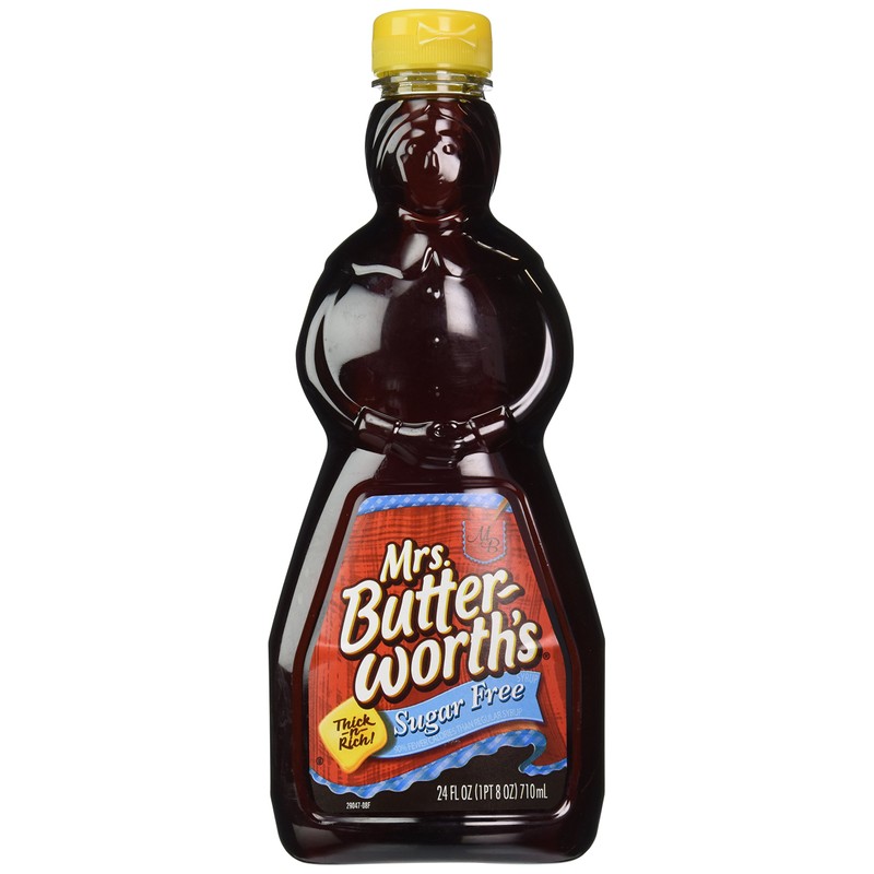 Mrs. Butterworths Sugar Free Syrup, 24-Ounce (Pack of 4)