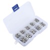 QANYEGN 500pcs M2 Flat Head Aluminum Rivets, Flat Head Rivets,