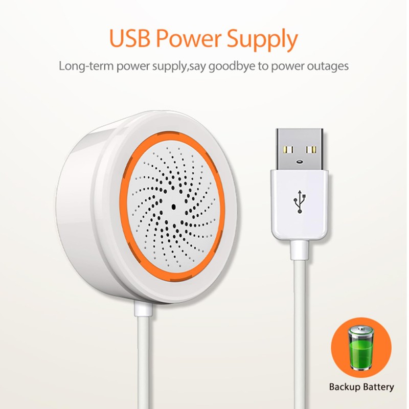 Zigbee Smart Siren Alarm: Wireless Alarm for Home Security &