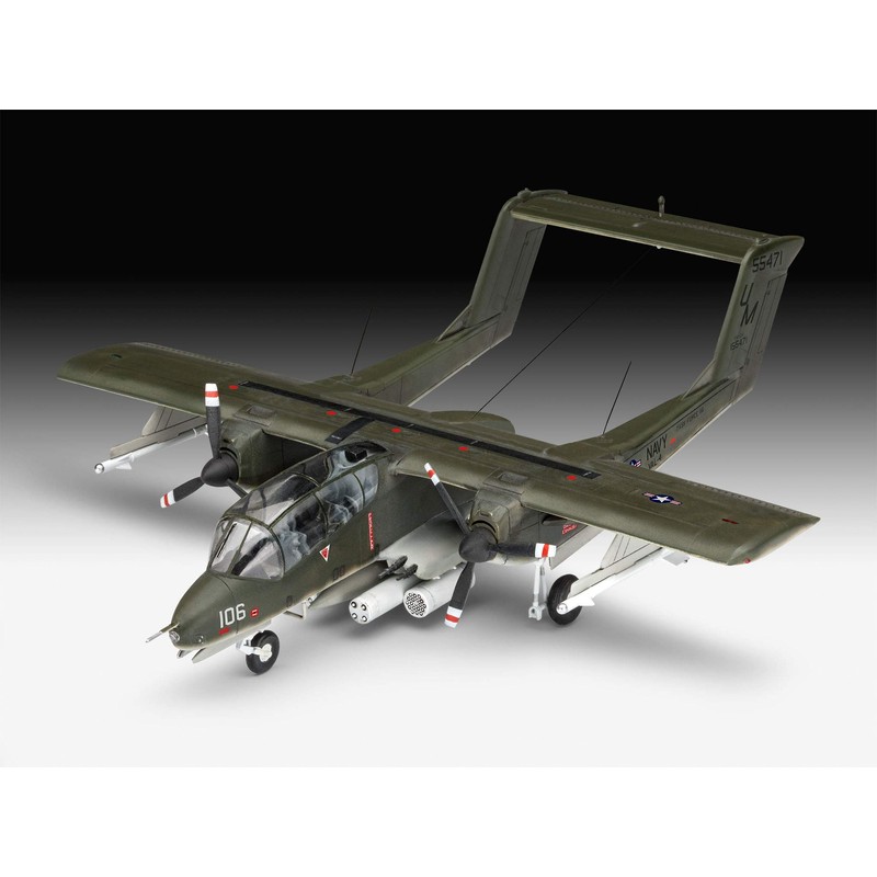 Revell 03909 12 Modellbausatz OV-10A Bronco im Maßstab 1:72, Level