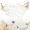 KARELLS Mesh Maritime Decoration, Fishing Net, Wall Decoration, 100 x