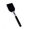 RSVP International Kitchen Tool Collection Flexible Nylon Spatula, Stainless Steel