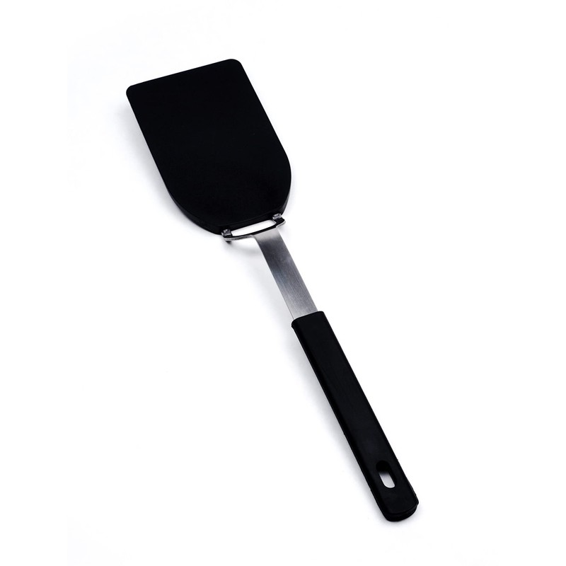 RSVP International Kitchen Tool Collection Flexible Nylon Spatula, Stainless Steel