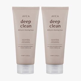 Abka [Abca][1+1] Pore Deep Clean Baja Cleansing Foam 200ml / [아브카][1+1] 모공 딥클린 바하 클렌징폼 200ml