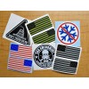 Unbranded/Generic American Flags Hard Hat Stickers / Gadsden Snowflakes 2nd Amendment USA Decals