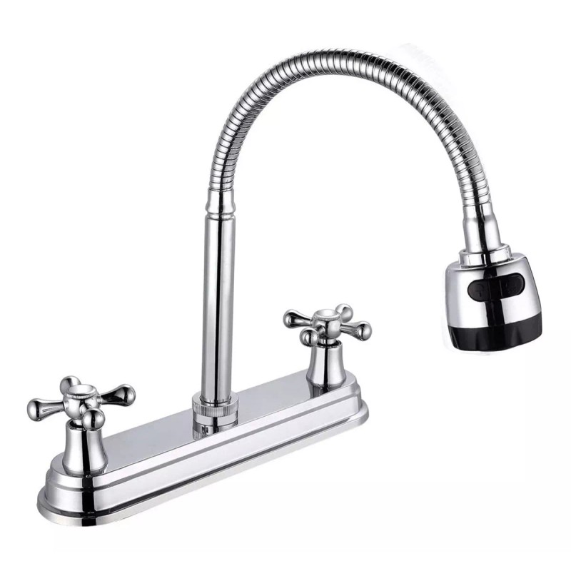 Bitka Grifo mezclador doble comando Bitka BKMF1015 con filtro de