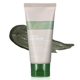 Recovery Mud Mask Deep Pore Cleanser Mud Masks for Pore Minimizing & Oil Control & Glowing & Skin Soothing Relief Mud Mask for Face & Body 2.54 fl.oz