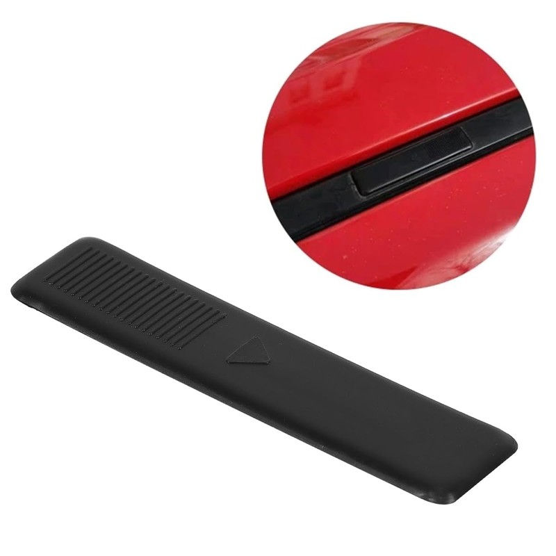 Alide 4PCS Roof Rail Clip Covers, GJ6A505A1 Black Rack Molding