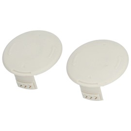 2Pcs Plastic Spool Caps 993373001 for Trimmer - Wear Resistant Spool Cover - Fit for AC14HCA One+ Cordless Trimmer, Essential for Garden Maintenance