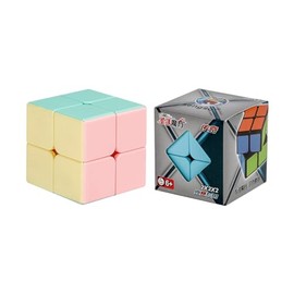 Oostifun ShengShou 2x2x2 Sweet Dessert Jelly Colour Stickerless Magic Cube Puzzle Cube Toy