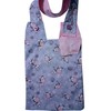 Catheter Night Bag Holder, Cover .100% Cotton. Cute Zebra Pattern.