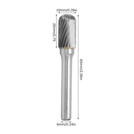 Keenso Carbide Rotary Drill Bit Rotary File for Aviation Automotive Marine Surface Grinding