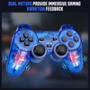 GamingBoy Wireless Controller for PS2, 2 Pack 2.4G Dual Vibration