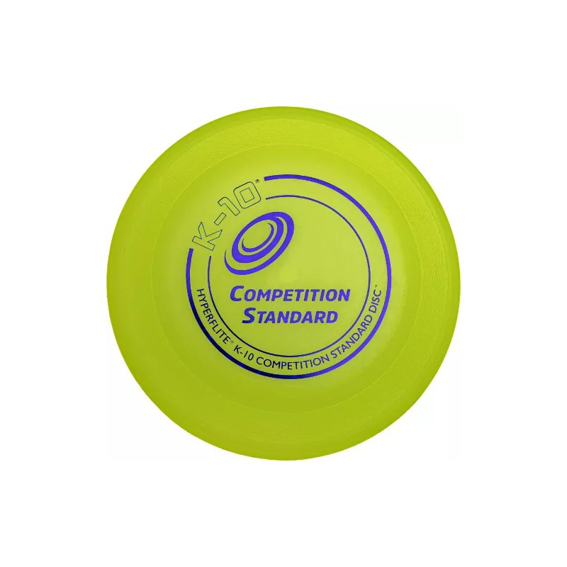 Hyperflite K10 Competition Standard Dog Disc Frisbee Flyer Large 8.75"