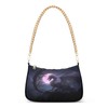 Shoulder Bags for Women Purple Dragon Standing in Front Of