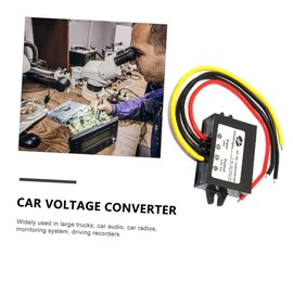 Gadpiparty Current Converter 18V-36V to 12V Converter Automatic 18V-36V to 12V Converter Dc/DC Converter Cars Cars Aluminium Alloy DC 5A Auto Power