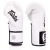 Fairtex Glory Kickboxing Gloves - Limited Edition (White BGVG1, 14