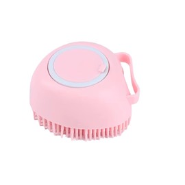 Groom & Clean 2-in-1 Pet Brush from Clean Pet Brand (Pink)