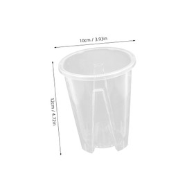 BESPORTBLE 6 Pack Orchid Pots Breathing Planters for Orchids Plants Plastic Nursery Pot Set for Use