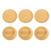 6pcs Wine Glass Charcuterie Topper Mini Charcuterie Board Coasters Appetizer