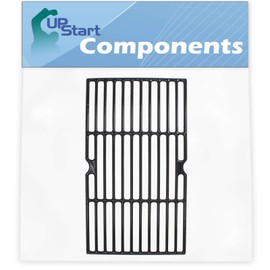 UpStart Components BBQ Grill Cooking Grates Replacement Parts for Savor Pro GD4210S-B1 - Compatible Barbeque Cast Iron Grid 16 3/4"