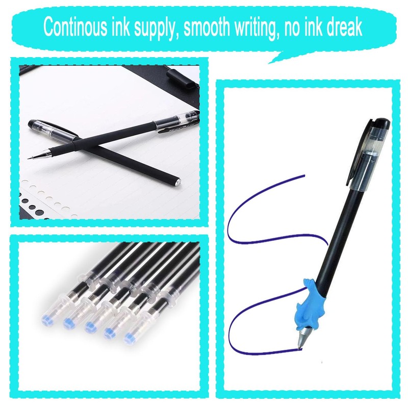 Disappearing Ink Pens Set with 20 Refills, 2 Pens &