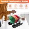 Hat Stand for Baseball Caps, 2 Pack No Install Acrylic