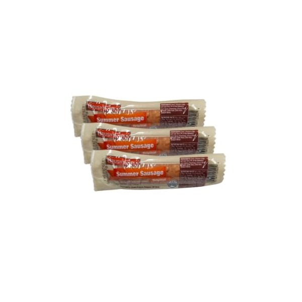 Brushy Creek Summer Sausage, 5oz, 3 Pack (Original)
