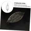 Kisangel Fishing Bait Trap Cage Lure Cage for Fishing Stainless