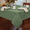 Classic Home Store Alan Symonds Tablecloths Gingham Tablecloth Green 60