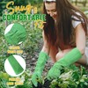 HANDLANDY Ladies Leather Gardening Gloves, Thorn Proof Long Gauntlet, Elbow