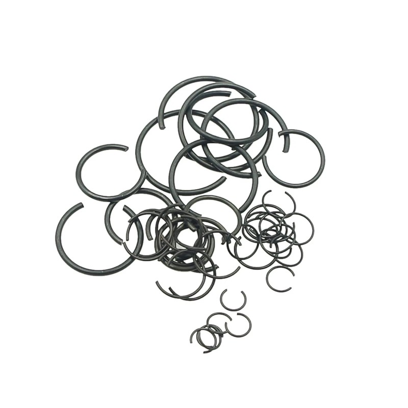 Hvazi 310PCS 14-Sizes round Wire C-Clips Internal Snap Rings Assortment
