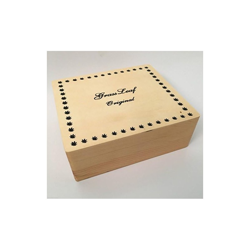 CBL Grassleaf Large Wooden Wood Rolling Box