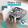 2 Tier Pull Out Cabinet Organizer 11" W X 17"