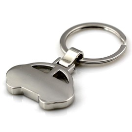 Maycom® Creativo motocicleta bicicleta Casco movible con visera de sol Anillo Llavero Keyfob 86044, Escarabajo, Pequeño