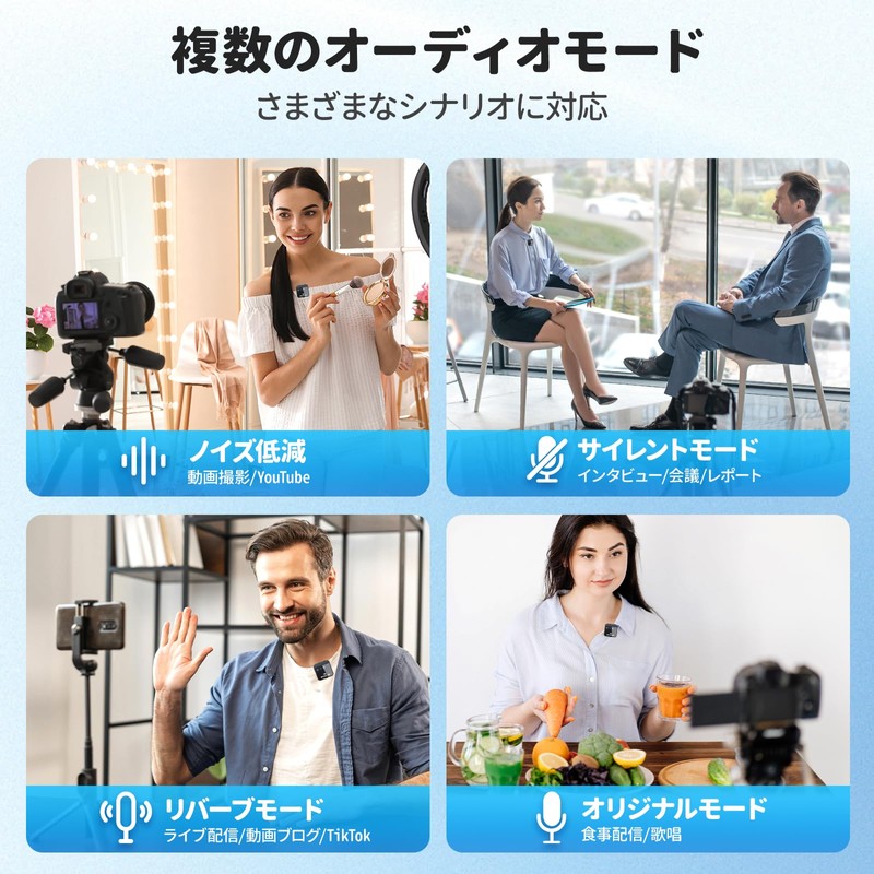 Pin Microphone, Wireless, Ultra Small, Wireless Pin Microphone, 360° Sound