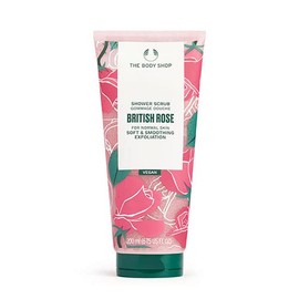 The Body Shop Shower Scrub BR 6.8 fl oz (200 ml) (Scent: British Rose)