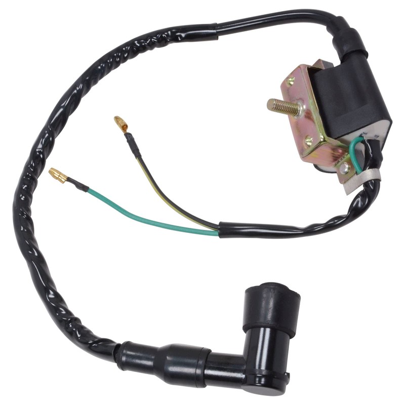 SYSKANT Ignition Coil with Spark Plug Cap for Honda CT70