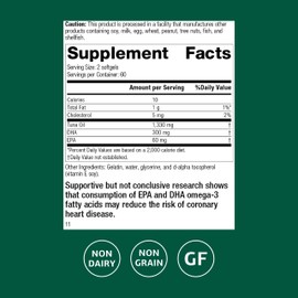 Standard Process Tuna Omega-3 Oil - Brain & Eye Health Support Supplement - Essential Fatty Acid Supplement with Omega-3 - Nutritional Supplement to Aid Skin Health - 120 Softgels