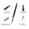 UPENOTE Gel Pens 0.28mm Extra Fine Point Pen, Black Ink,