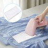 Iron-On White Wide Ironing Interfacing Fabric, White Non-Woven Insert, Lightweight