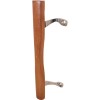 PRIME-LINE Wood Sliding Patio Door Pull Handle With Chrome Mounting