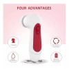 Clsevxy Juego De Cepillos Giratorios De Limpieza Facial 3 Ca