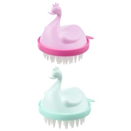 NOLITOY 2sets Scalp Brush Shampoo Massager Brush Hair Shower Scrubber for Scalp Exfoliation 2pcs*2