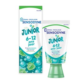 Sensodyne Pro-Enamel Junior Toothpaste for Children 6 to 12 Years, Helps Against Tooth Decay and Strengthens Enamel, Sensitive Teeth, Mint, 50 ml