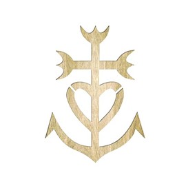 Stencil A4 21 x 29.7 cm Plastic Mylar Camargue Cross