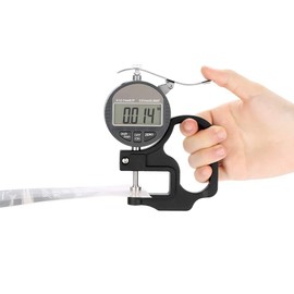 Medidor de Espesor Digital,con Pantalla LCD,Medidor de Pinza Medidor de Anchura de 0.01mm Resolución(0-12.7mm)