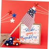 Alipis Decorative Fabric Flag Small American Flag for Parties Celebrations